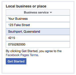 How to set up a facebook page for business - FB Basic Info