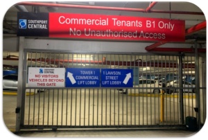 Commerical Tenants B1 Only Gate Entry